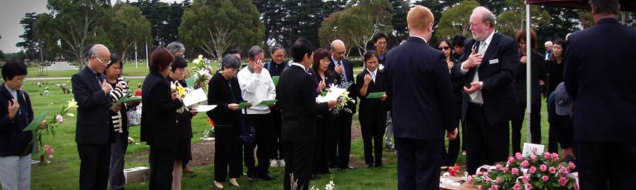 Assisting funeral arrangement